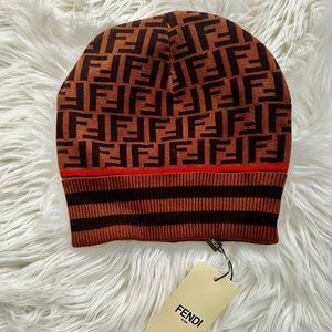 FENDI Zucca Beanie Fendi hat